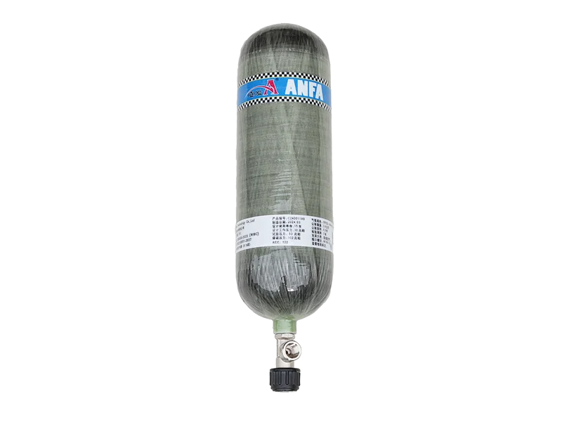 Standard Positive Pressure Fire Air Respirator with 3C Certification Carbon Fiber Rhzk6.8/30 Self-Contained Type