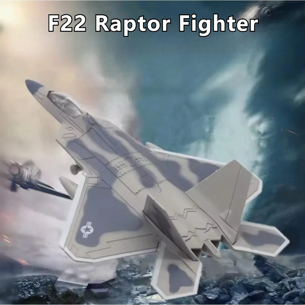 

American F22 Raptor stealth fighter aircraft model simulation alloy aircraft passenger plane Favorite Festival Gifts