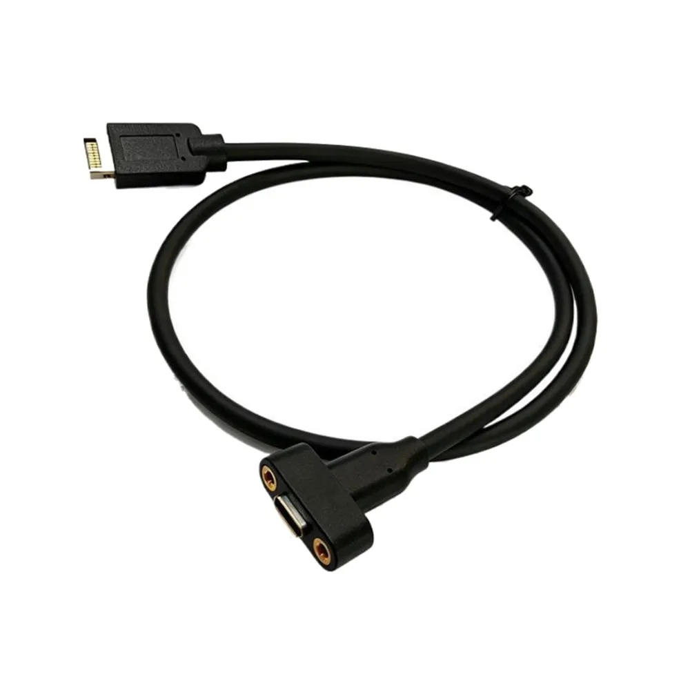 [NEW A09R!】 USB 3.1 Type-E Male To Type-C Female 20Gbps Extension Cable Motherboard Header Cable