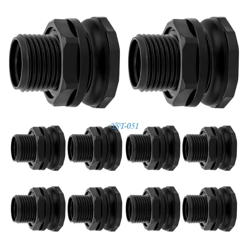 E15A 10lots Reinforced Plastic Pipe Joint Corrosions Resistant Water Coupler