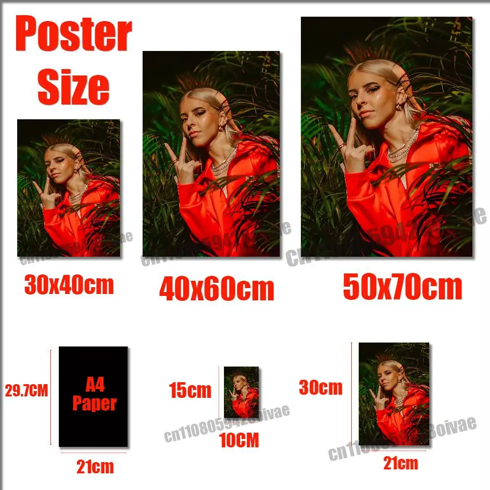 Y-Young Miko Do Not Disturb Poster Sticker For Home Decoration 10x15cm Self-adhesive Souvenirs Playbill Cover