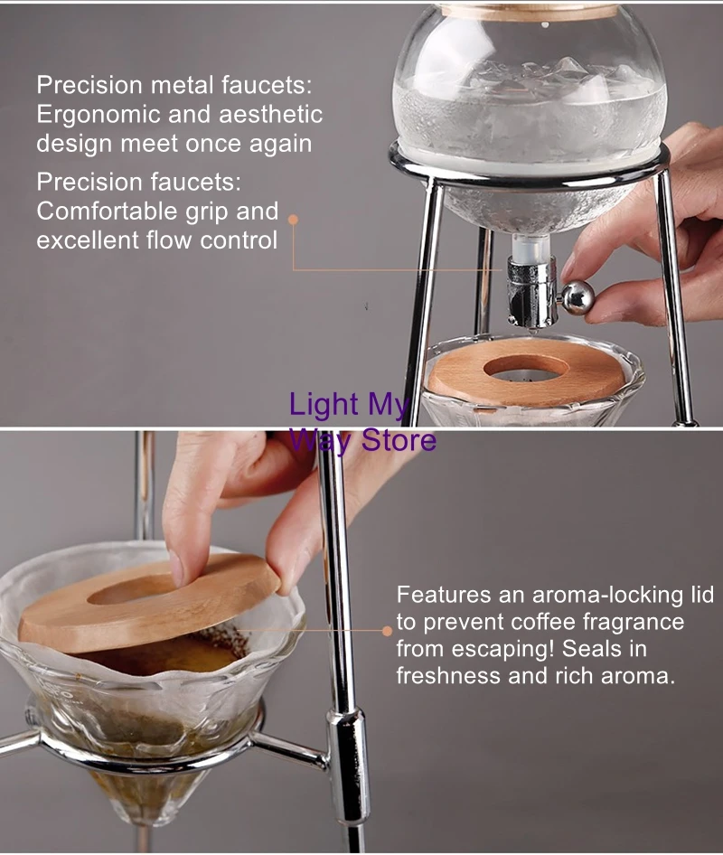 

Coffee Maker Cold Brew Drip Pot Home Use Ice Drip Pot Cold Brew Coffee Pot Home Cold Drip Coffee Maker