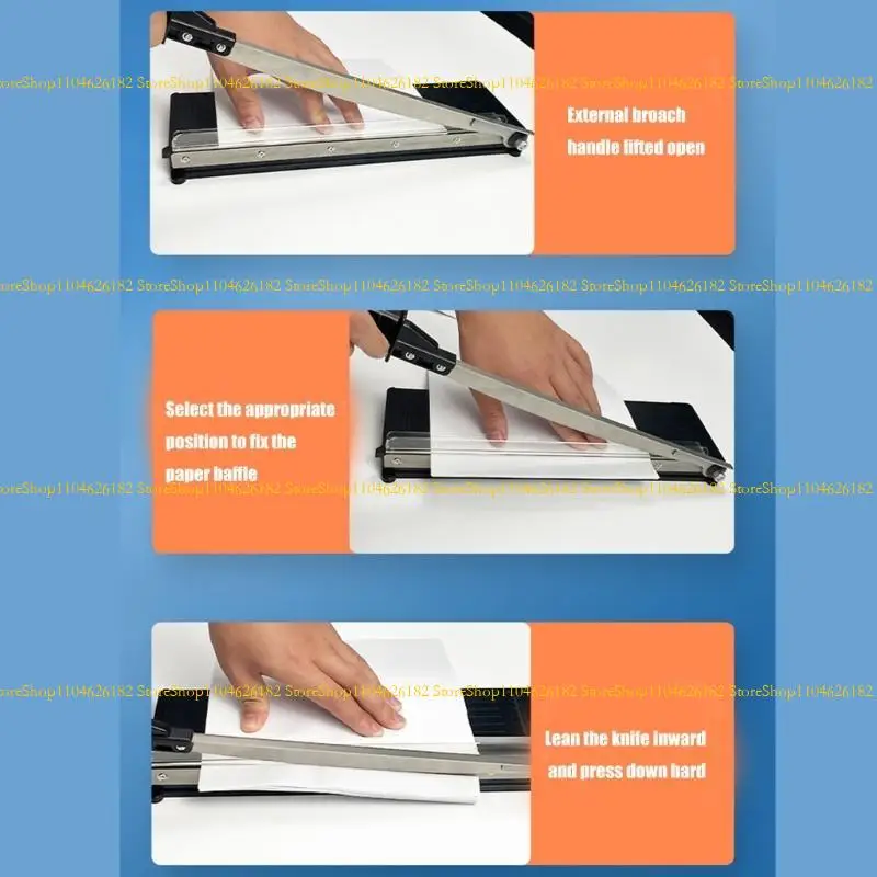 Q2Q4 Reliable Paper Trimmer with Safety Features Functional Paper Cutter