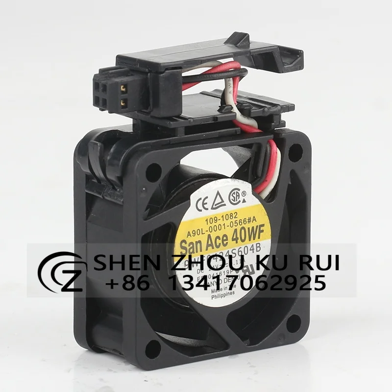 

Корпусный вентилятор SanAce40WF 9WF0424S604B DC24V 0.11A A90L-0001-0566 # Вентилятор охлаждения системы FANUC FanUC 40*40*20мм