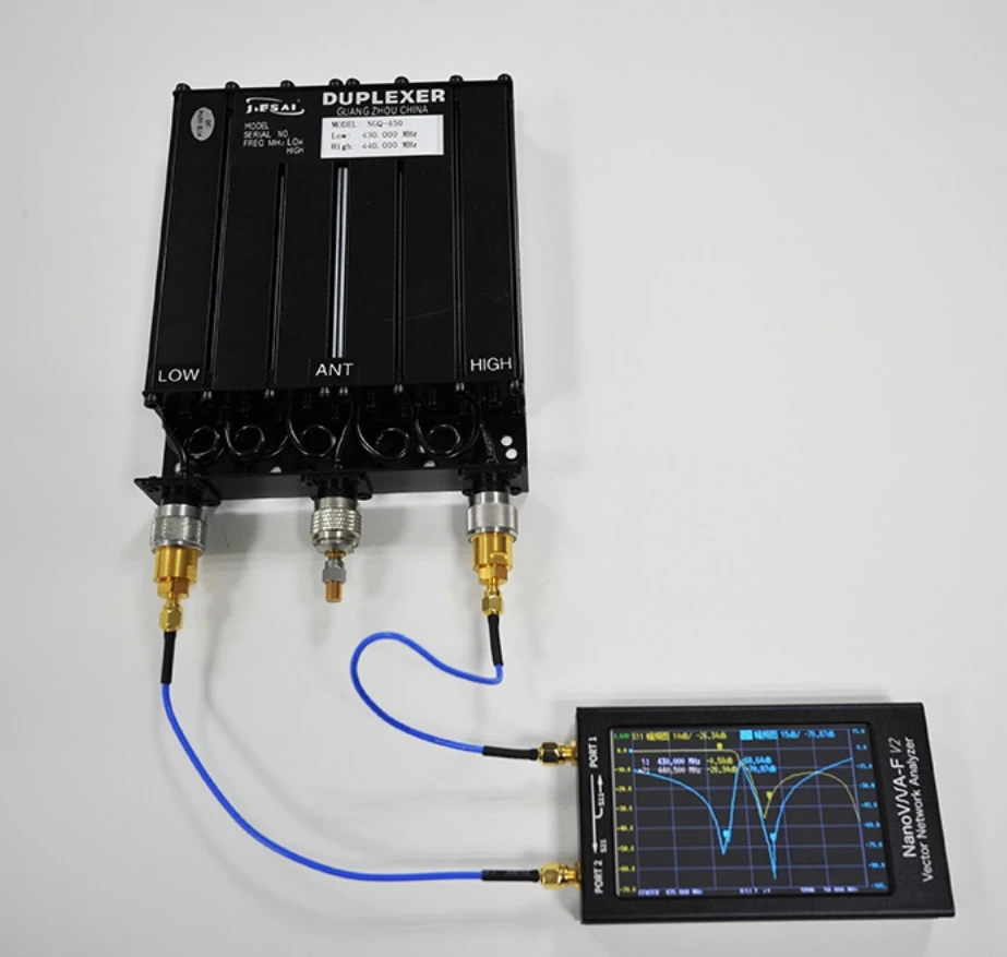 New NanoVNA-F V2 3GHz 4.3 Inch Touch Screen Vector Network Analyzer   Amplifiers NanoVNA V2 Antenna Analyzer