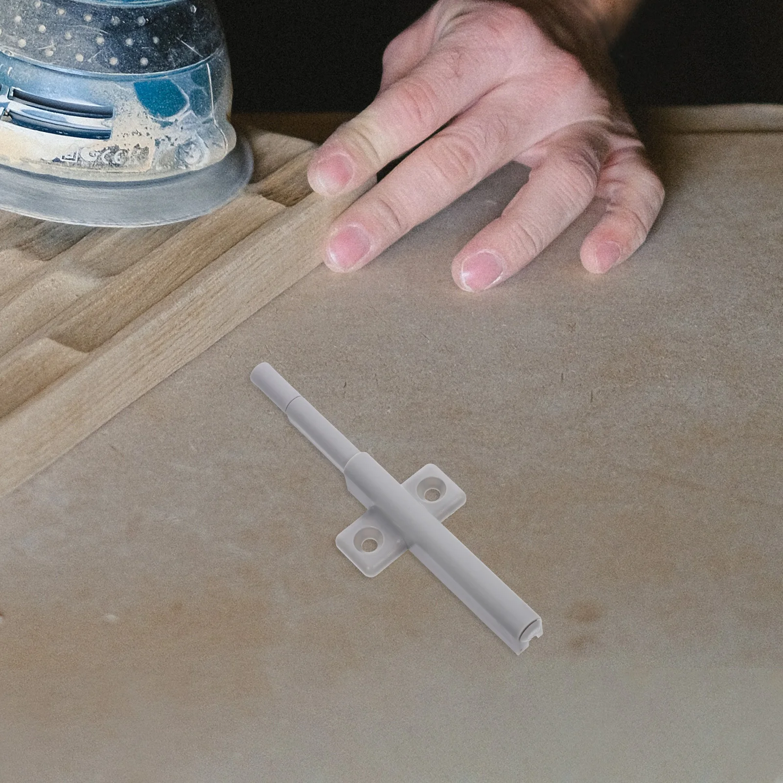 

5pcs Door Push To Open Closure For Latches Catches Cabinet Closer Catch Push Button Cabinet Door Catch Hardware