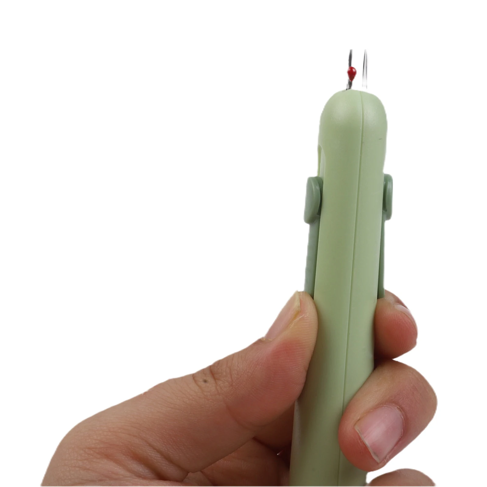 2 in 1 Automatic Needle Threader with Seam Ripper for Sewing and Embroidery Easy Handling and Storage Protection