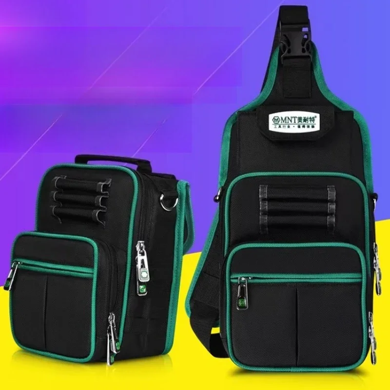 

Усиленная профессиональная сумка для инструментов, мужская сумка электрика, имитация сумок-клатчей, брендовая поясная сумка для ручных инструментов, чехол для хранения инструментов для дома и работы