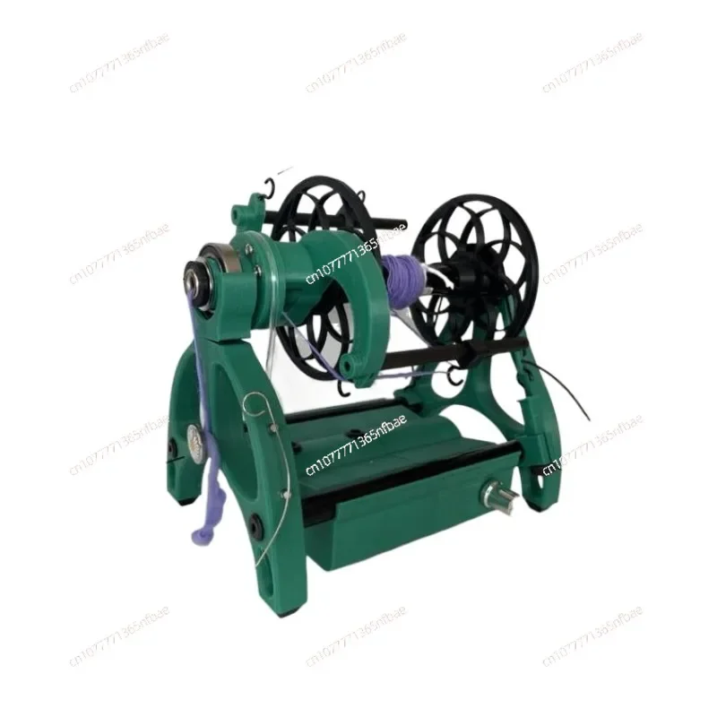 Household Mini Electric Spinning Wheel Installation-free Speed Adjustable 12V Textile Dog Hair Wool Cotton Single Strand Wool