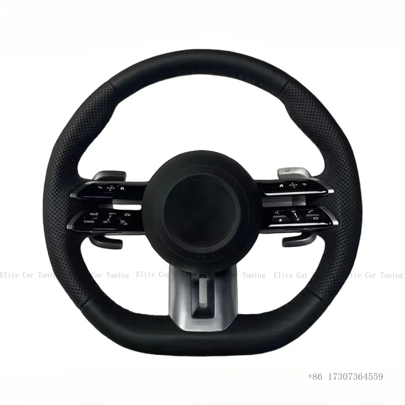 

Steering wheel For Mercedes Benz W213 W216 W217 W218 W222 W253 W257 W463 GLE G63 C63 AMG(Customizable)