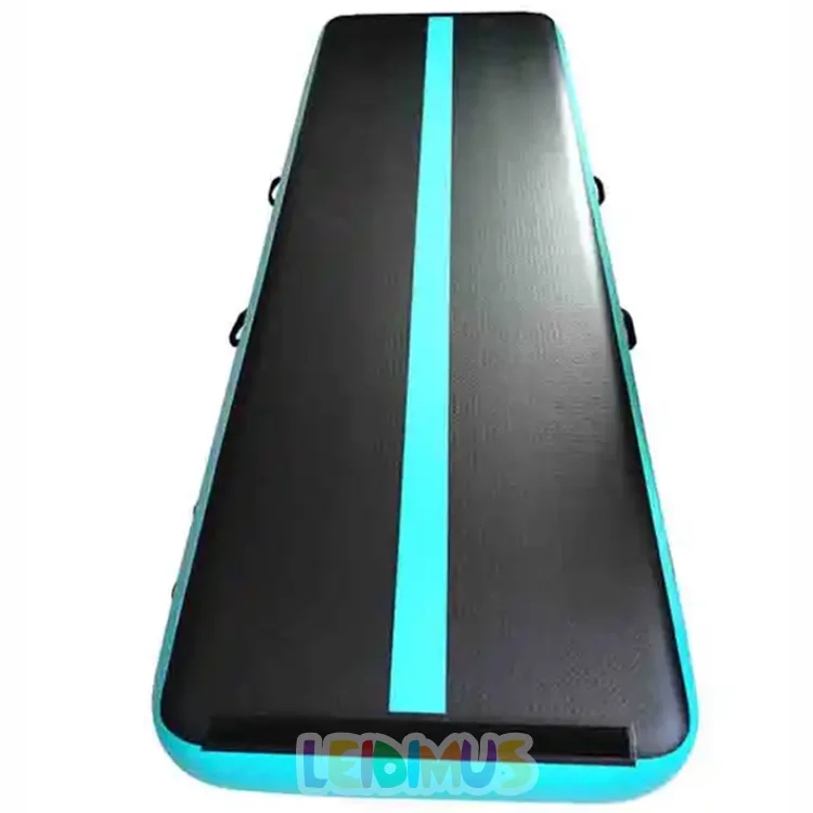 

Inflatable Air Track For Gymnastics Customized Logo Airtrack Gymnastics Tumbling Mat For Indoors 1