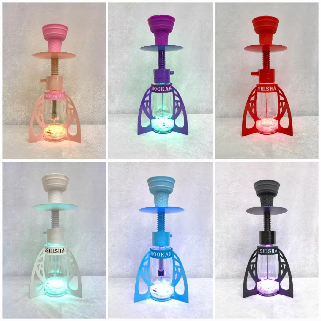 Arabic hookah fashion trend playing macaron small rocket hookah lighting hookah