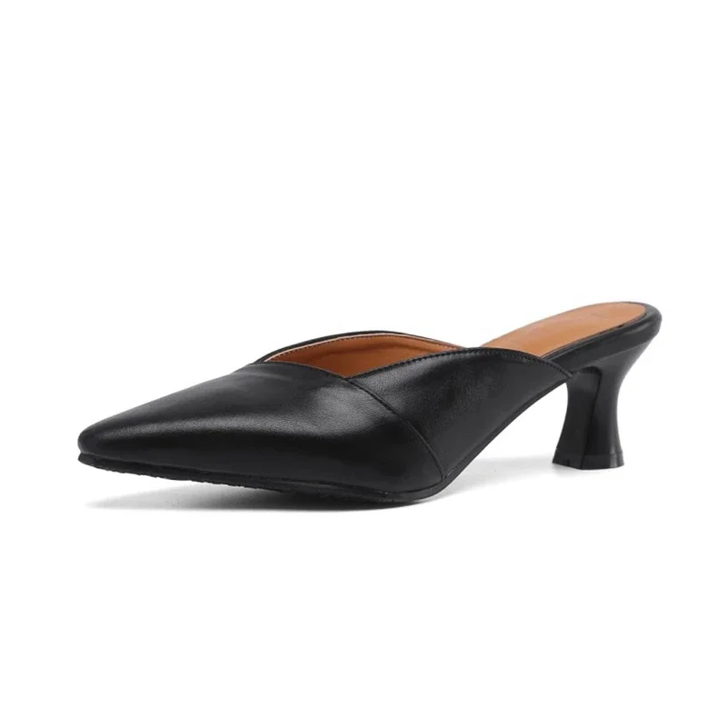 

Sandalias Mujer, женские сандалии, пикантные модные туфли на высоком каблуке с острым носком, вечерние летние стильные тапочки, большой размер 28, 29, 45, 46 19-22