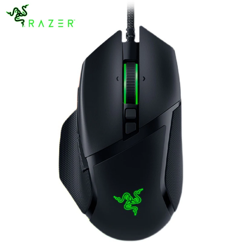 Razer Basilis Snake V3 E-sports RGB Wired Mouse 26300DPI Computer Game Smart Wheel Accelerated to Computer