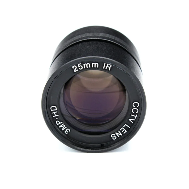 PHILE-3Mp 25Mm CCTV Lens View 70M 11 Degrees F1.4 IR Fixed Iris CS Mount For Security CCD Camera