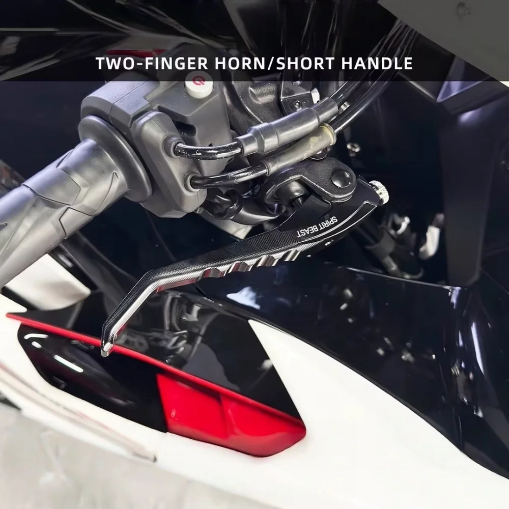 For ZONTES 703RR two-finger lever, short bullhorn brake, two-finger bullhorn left and right disc brake lever