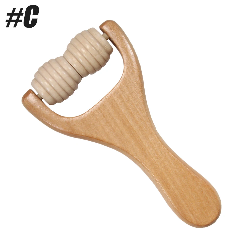 2/4 Stück Massageroller aus Holz, sofort selbstmassageende Taille, Oberschenkel, Bein, Hände, Ganzkörper-Roller-Werkzeug, Massagegerät, DIY Maderotherapie – Detail 13
