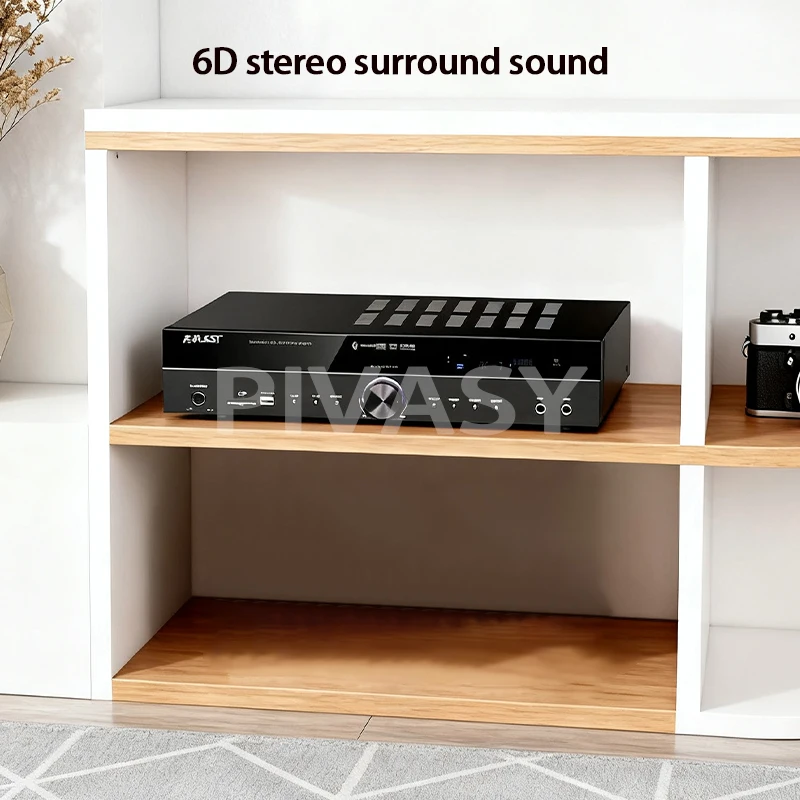 300 W Sound Verstärker Hifi 5,1 Bluetooth Verstärker 5,1 Kanäle Verstärker AC-3 Decore Unterstützung 4-16 Ω Lautsprecher Bühne Hochzeit KTV Heimgebrauch