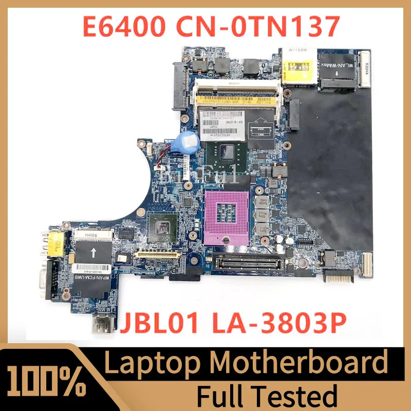 

CN-0TN137 0TN137 TN137 Mainboard For Latitude DELL E6400 Laptop Motherboard JBL01 LA-3803P 100% Full Tested Working Well