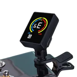 Accessories Guitar Tuner Micro Headstock USB Charging Tuner Tuner for Acoustic Electric Guitar Bass Mandolin Banjo Ukelele