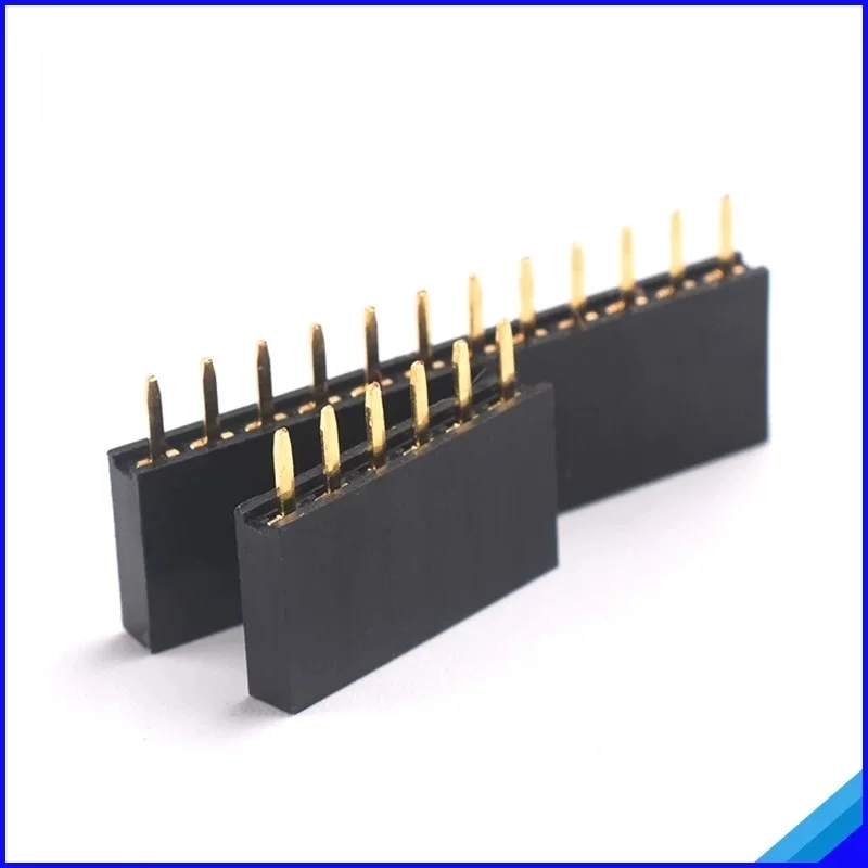 Штыревая розетка 2,54 мм, однорядная и двухрядная, гнездовая, 2,0 1/2/3/4/6/10-40P