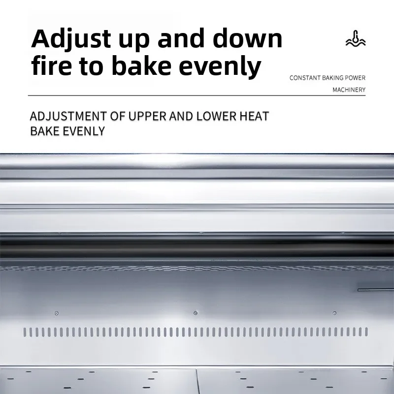 

Cross-border Large Gas Oven Three-layer 6/9/12 Tray Large Capacity Moon Cake Pizza Cake Bakery Commercial Oven