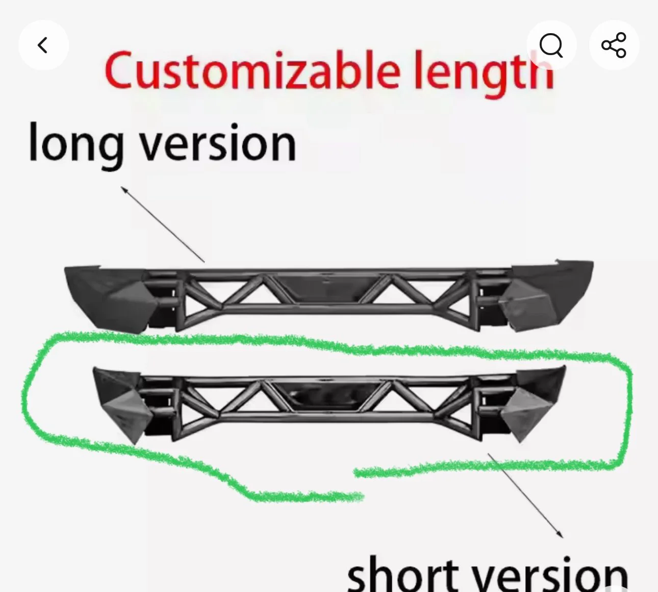 

Hot selling:JL 2018-2025 Rear Bumper