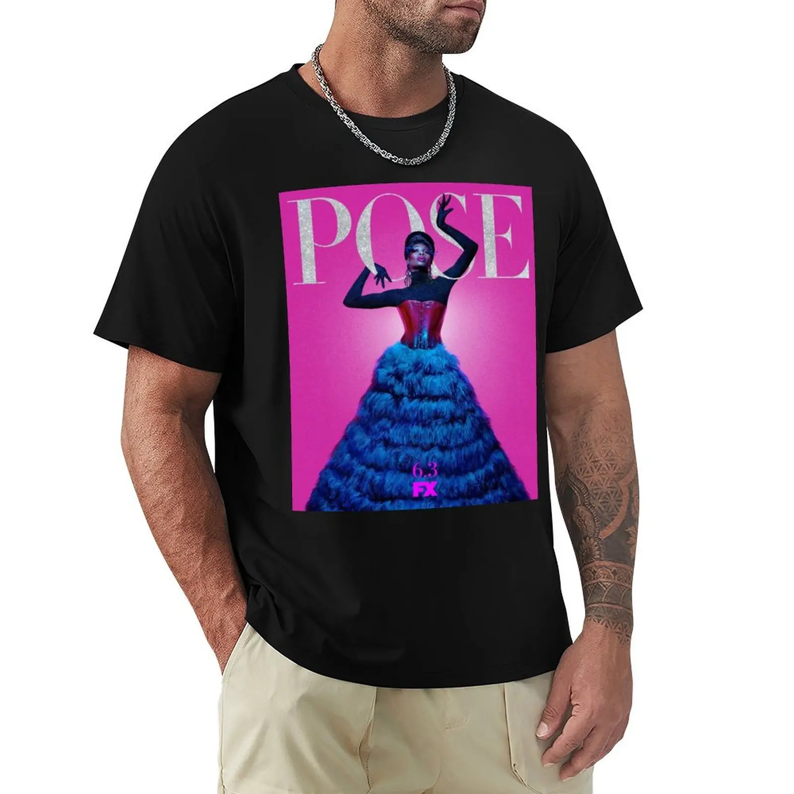 POSE T-Shirt t shirt man designer T-Shirt