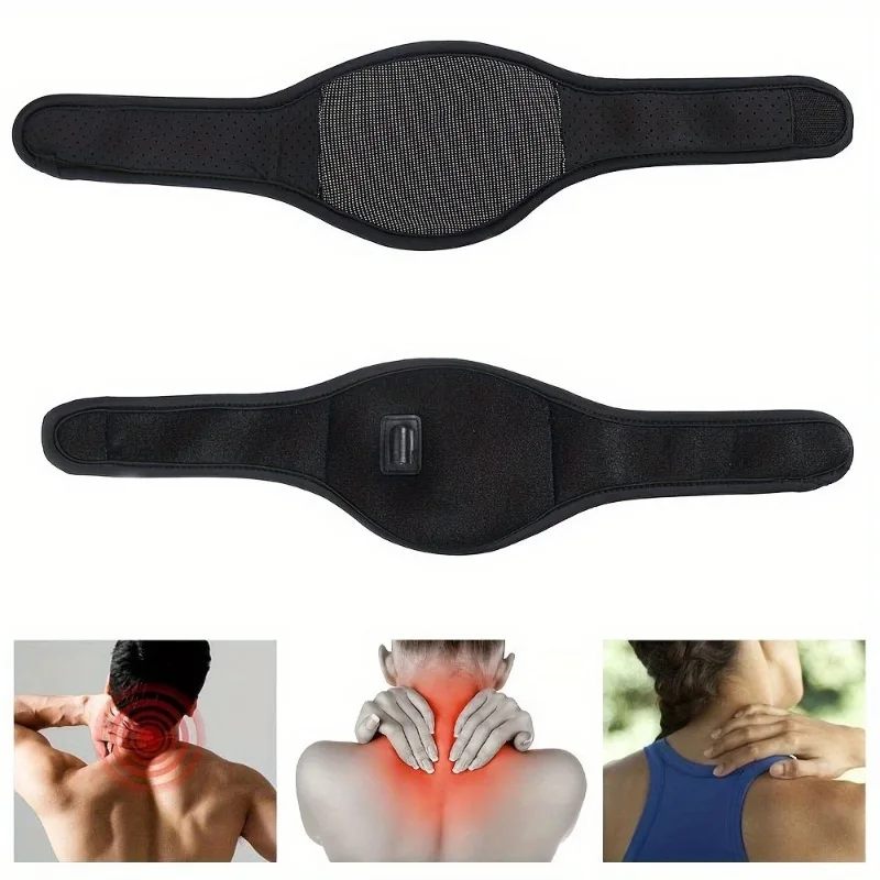 Usb Heated Neck and Shoulder Protector - Portable Electric Collar for Home Use, Comfortable Safety and Warmth Accessories