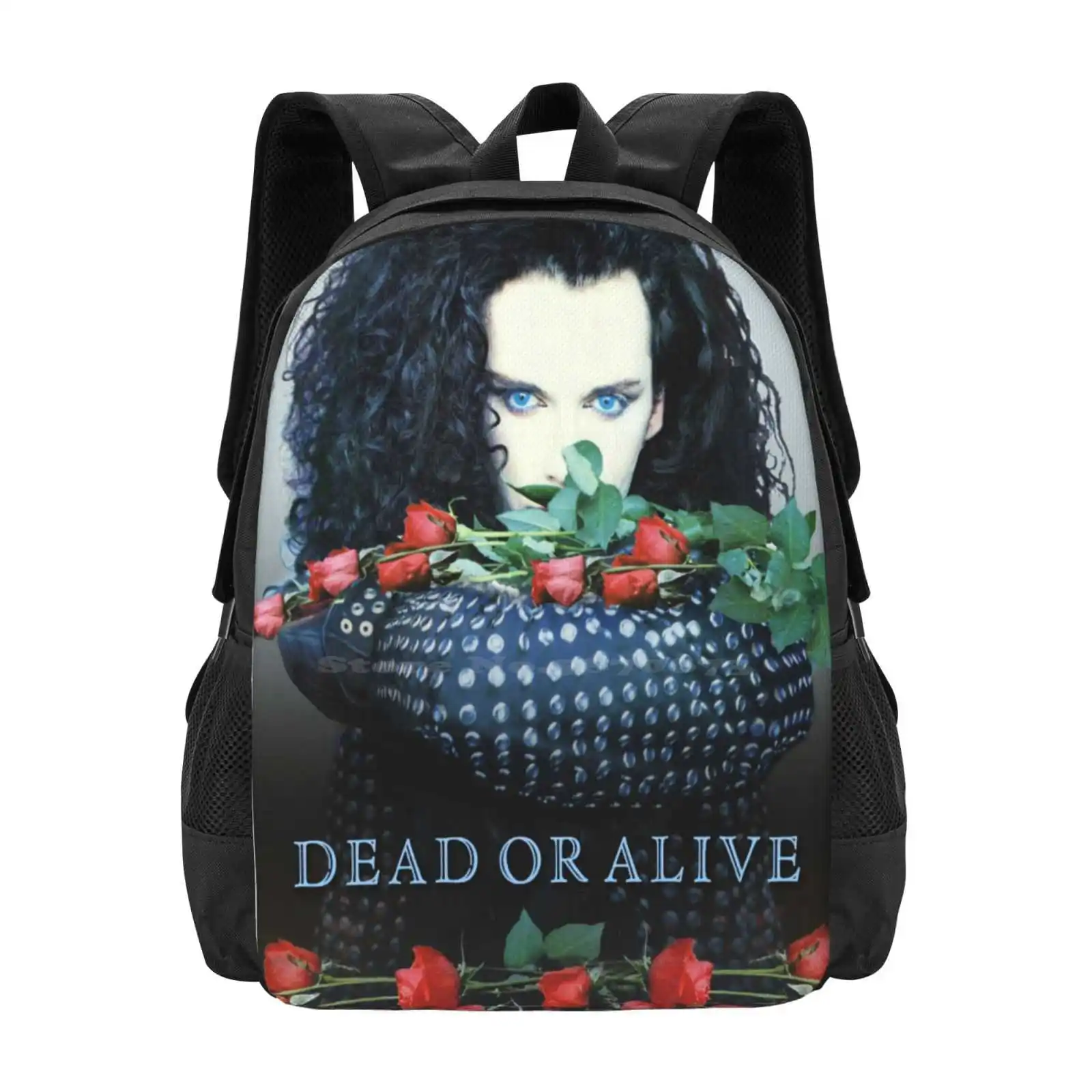 

Dead Or Alive Pete Burns Kisses Новые поступления Сумки унисекс Студенческая сумка Рюкзак