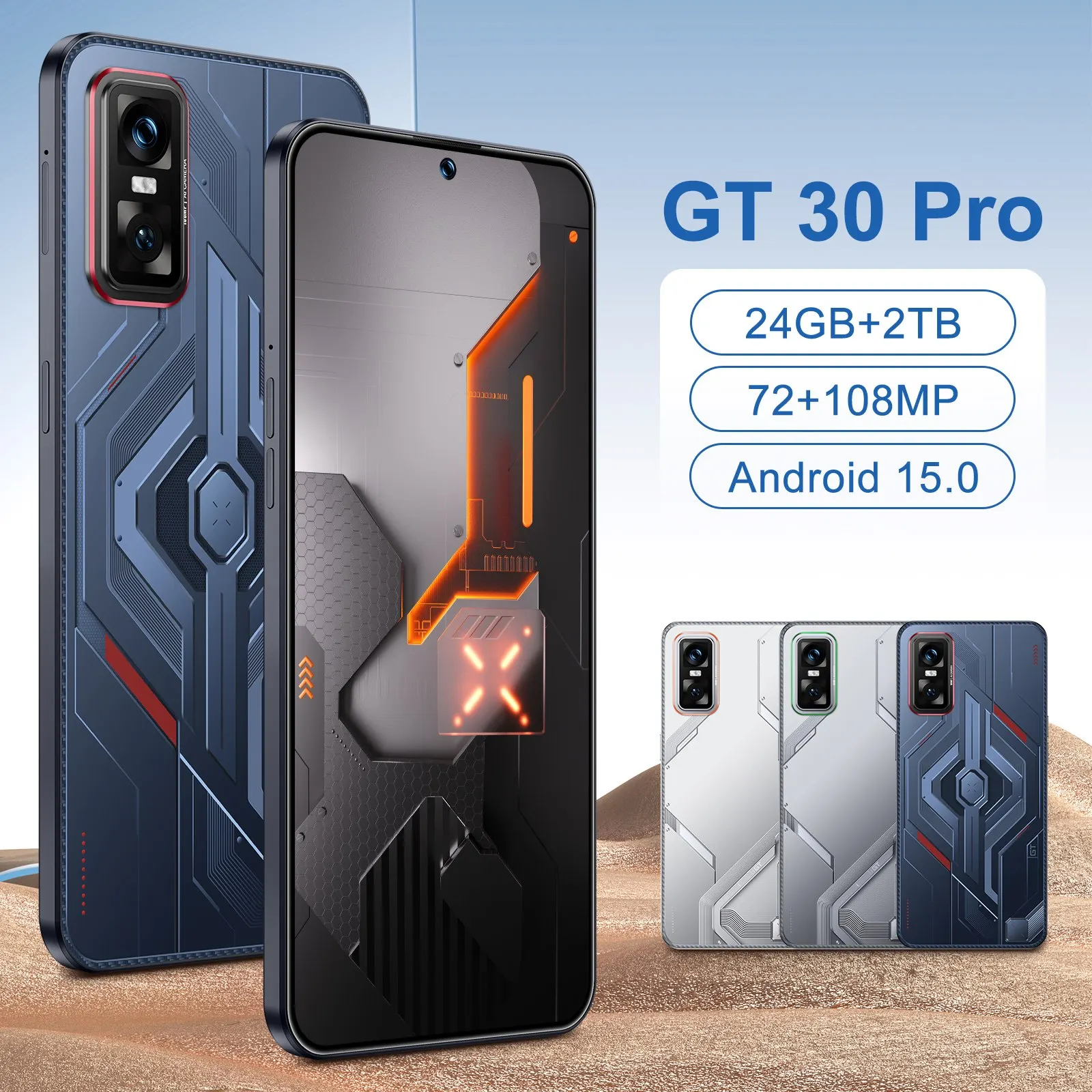 

2025 Новый планшетный ПК HOT Pad GT 30 Pro 7,3 дюйма HD Android 15 24 ГБ + 2 ТБ 7800 мАч Аккумулятор 4G 5G Двойная SIM-карта WiFi GPS Google Tab