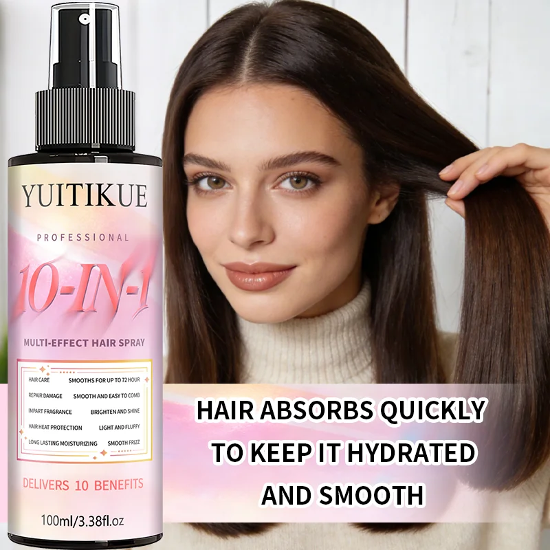YUITIKUE 10-in-1 Multi-Effect - огляд і ціна Heat Protectant Spray