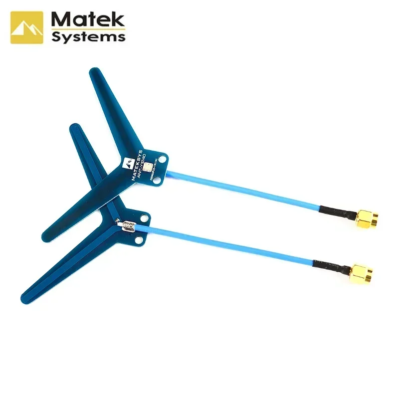 2PCS MATEKSYS DIPOLE ANTENNA 1.2-1.3GHZ ANT-Y1240 (Random Color)