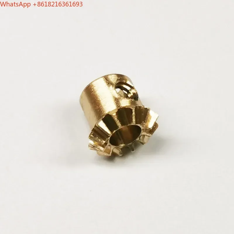 Limited Offer 0.5 Modulus 12 Teeth, Precision Bevel Gear, Small Step Metal Bevel Gear 1:1 Right Angle Drive DIY