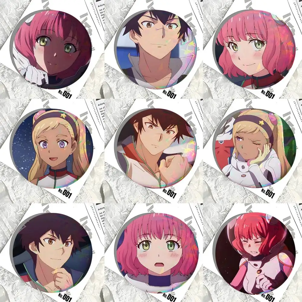 Anime Astra Lost In Space Round Badge Creative Brooch Clothing Backpack Accessories Lapel Pin
