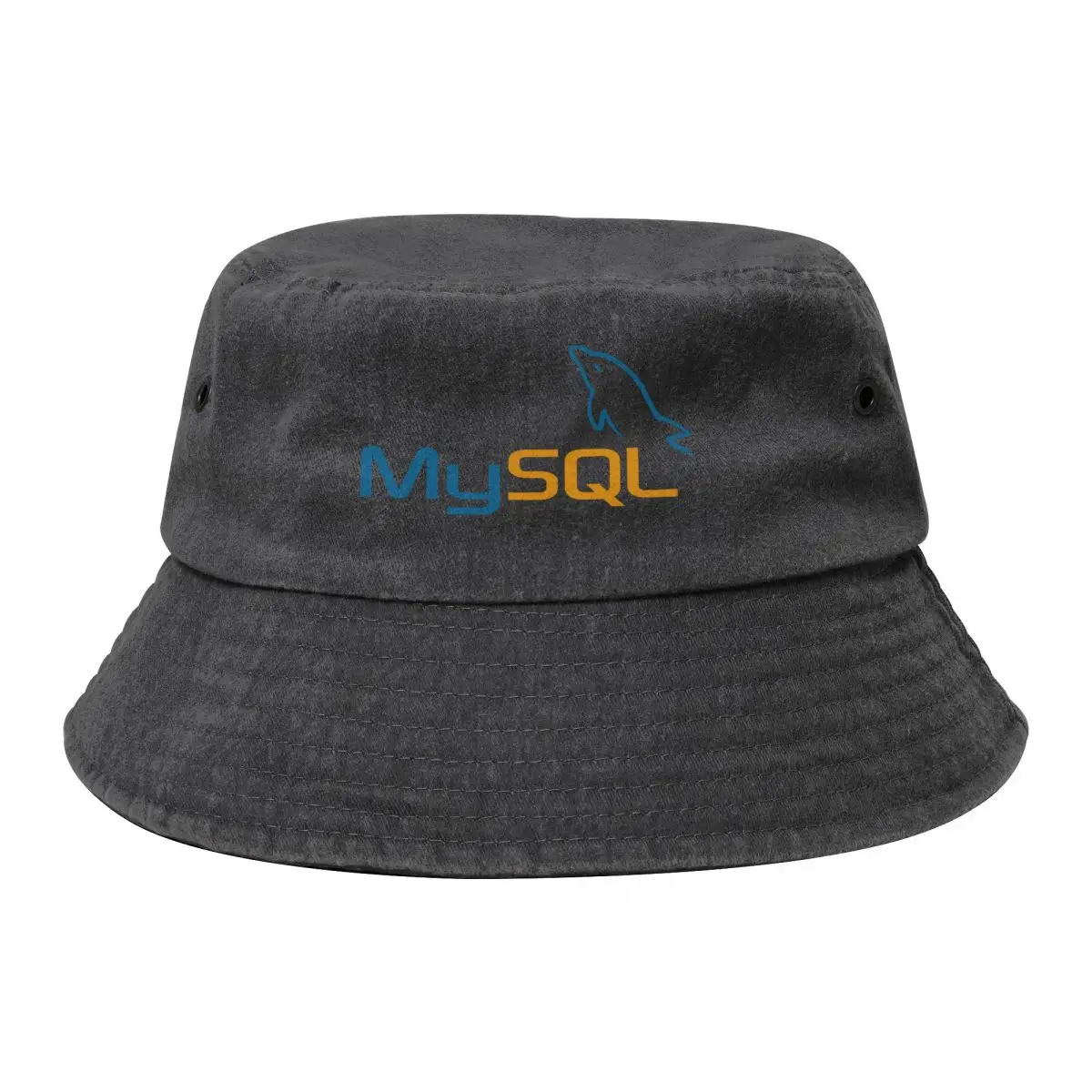 

Relational Database Management System RDBMS MySQL Bucket Cap Cotton Cowboy Washed Denim Hats Fisherman Unisex Bob Hip Hats