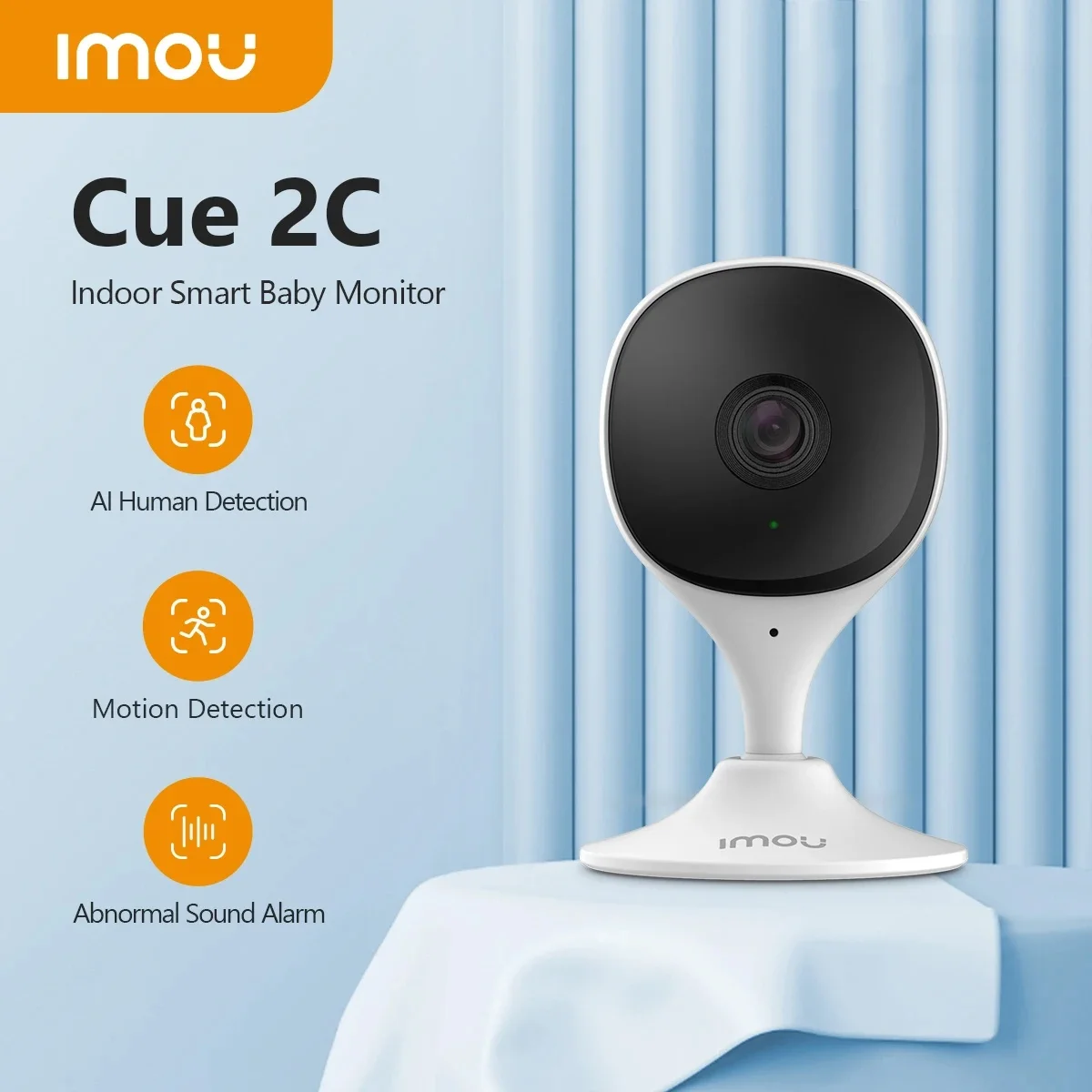 IMOU Cue 2C 1080P 2MP Security Action Indoor Camera CCTV Video Mini Surveillance Wifi IP Camera Night Vision Smart tracking