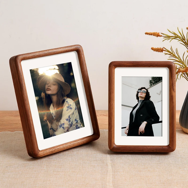 

DIY Photo Frame Natural Wood Nordic Simple Display Picture Photo Frames Poster Frame Wedding Souvenirs Quadro Home Decor