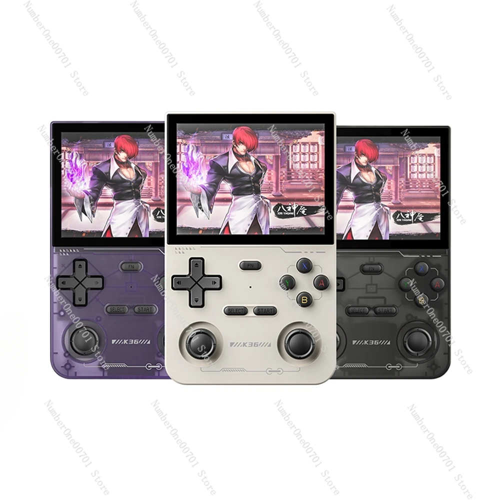 

K36 портативная мини-портативная игровая консоль высокой четкости в стиле ретро с открытым исходным кодом, аркадная портативная зарубежная версия