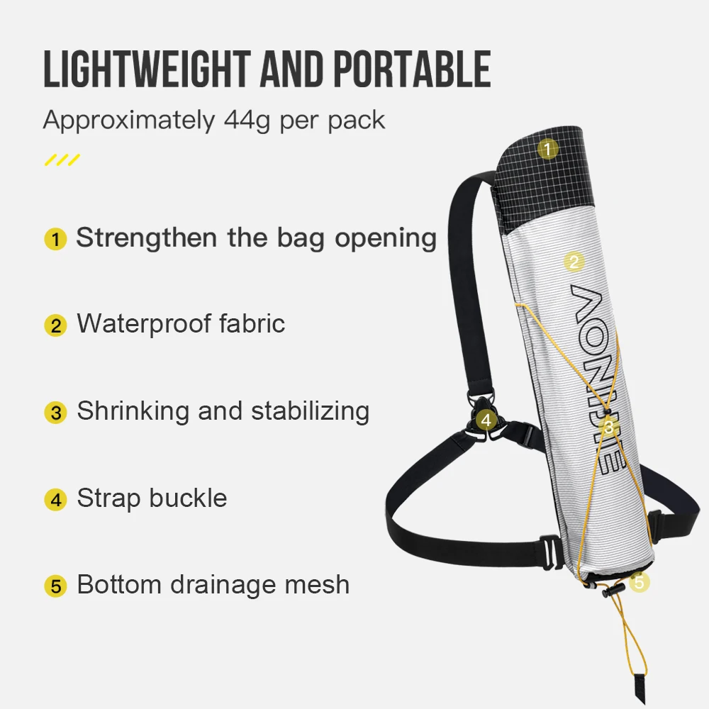 AONIJIE E4432 Lightweight External Water-proof Storage Bag, Suitable for Trekking Poles Easy To Put and Take Out Without Shaking image 3