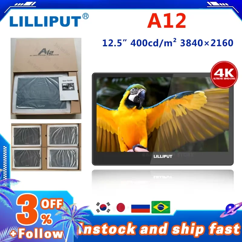 LILLIPUT A12 12,5-Π΄ΡΠΉΠΌΠΎΠ²ΡΠΉ 4K 3G-SDI HDMI-ΡΠΎΠ²ΠΌΠ΅ΡΡΠΈΠΌΡΠΉ 3840*2160 Natywna ΡΠ°Π·ΡΠ΅ΡΠ΅Π½ΠΈΠ΅ Quad View Displayport ΠΡ
ΠΎΠ΄Π½ΠΎΠΉ ΠΌΠΎΠ½ΠΈΡΠΎΡ Π½Π° ΠΊΠ°ΠΌΠ΅ΡΠ΅ LILLIPUT A12 12,5-Π΄ΡΠΉΠΌΠΎΠ²ΡΠΉ 4K 3G-SDI HDMI-ΡΠΎΠ²ΠΌΠ΅ΡΡΠΈΠΌΡΠΉ 3840*2160 Natywna ΡΠ°Π·ΡΠ΅ΡΠ΅Π½ΠΈΠ΅ Quad View Displayport ΠΡ
ΠΎΠ΄Π½ΠΎΠΉ ΠΌΠΎΠ½ΠΈΡΠΎΡ Π½Π° ΠΊΠ°ΠΌΠ΅ΡΠ΅