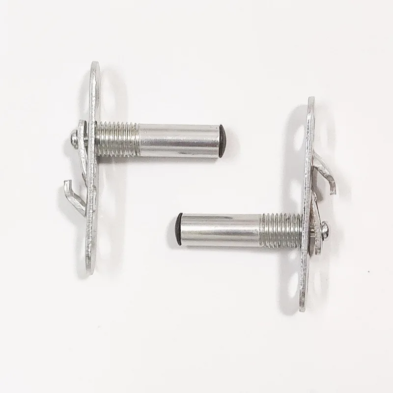 Invisible Layer Board Holeless Two-In-One Elastic Connector Cabinet Wardrobe Push Buckle - Hidden Tension Slide Furniture Buckle