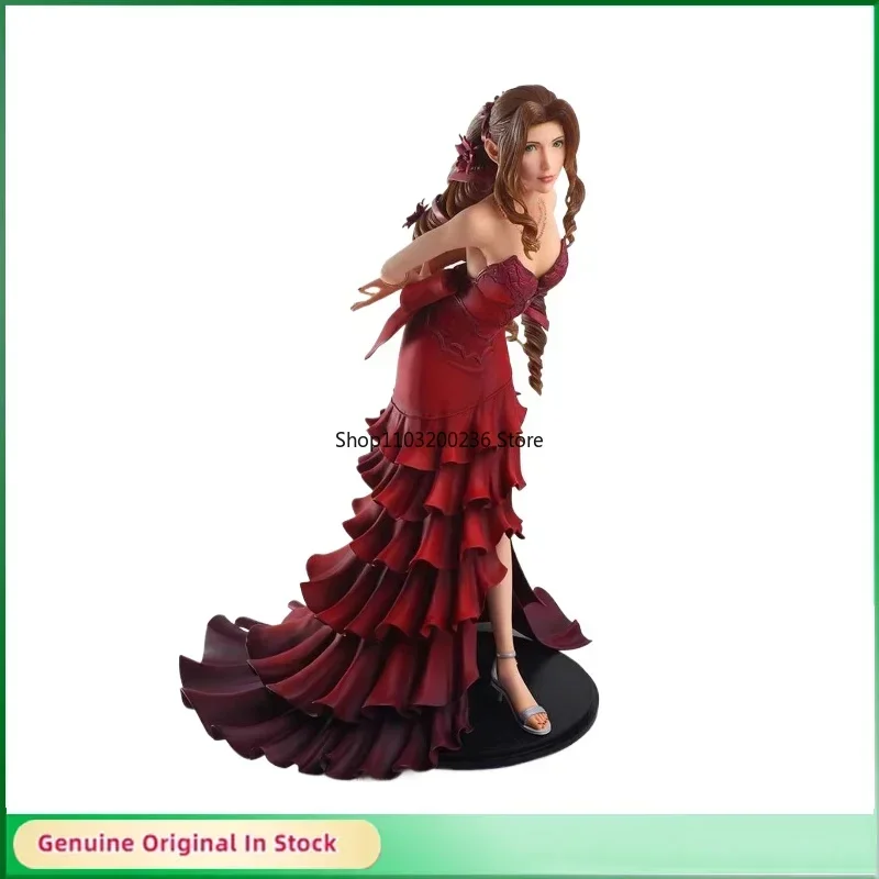 Original SQUARE ENIX BRING ARTS Final Fantasy VII Aerith Gainsborough Static Arts Action Figure Dress.Ver Model CollectiblesGift