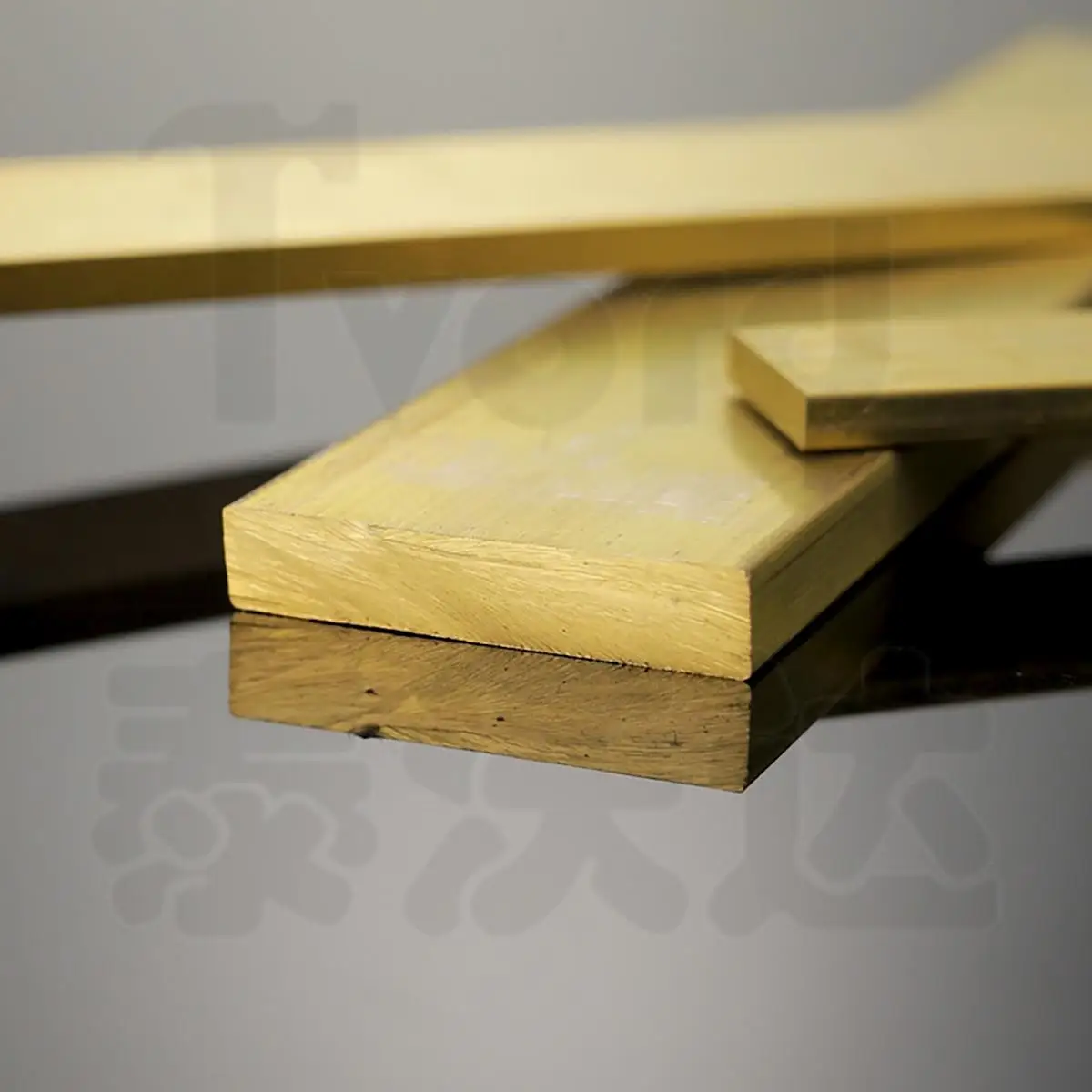 1 pz lunghezza 500mm barra piatta in ottone piastra metallica spessore striscia 2mm 3mm 4mm 5mm larghezza 3mm - 80mm materiale piastra metallica solida
