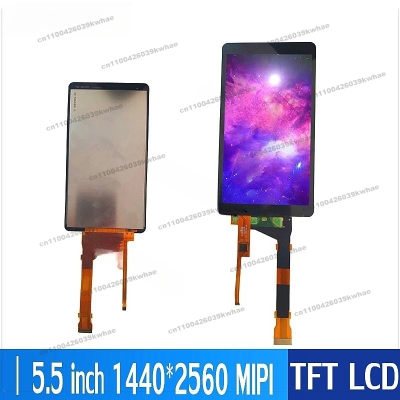 For 5.5 Inch LCD Touch Screen IPS MIPI Screen 1440*25602K HD Capacitive Touch Display