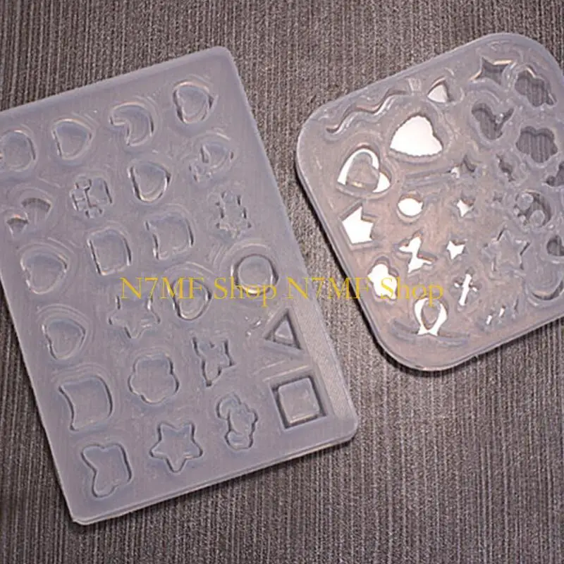 N7MF Quicks و -keychain قالب راتنج القالب الصب القلادة كأس الهز المجوف