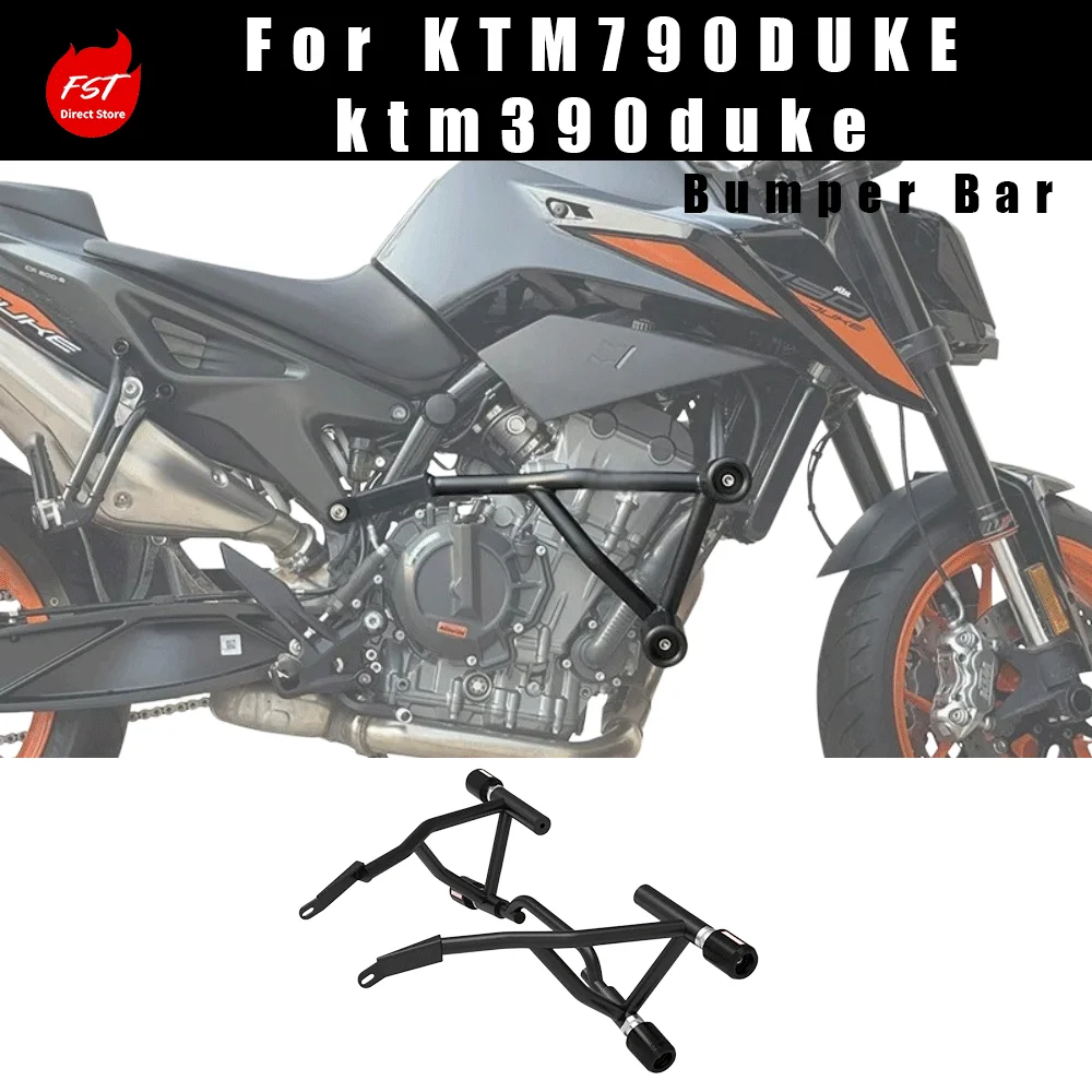 Racing Crash Bar Aftermarket Protector Parts for KTM 790 Duke & KTM 390 Duke Motorcycle