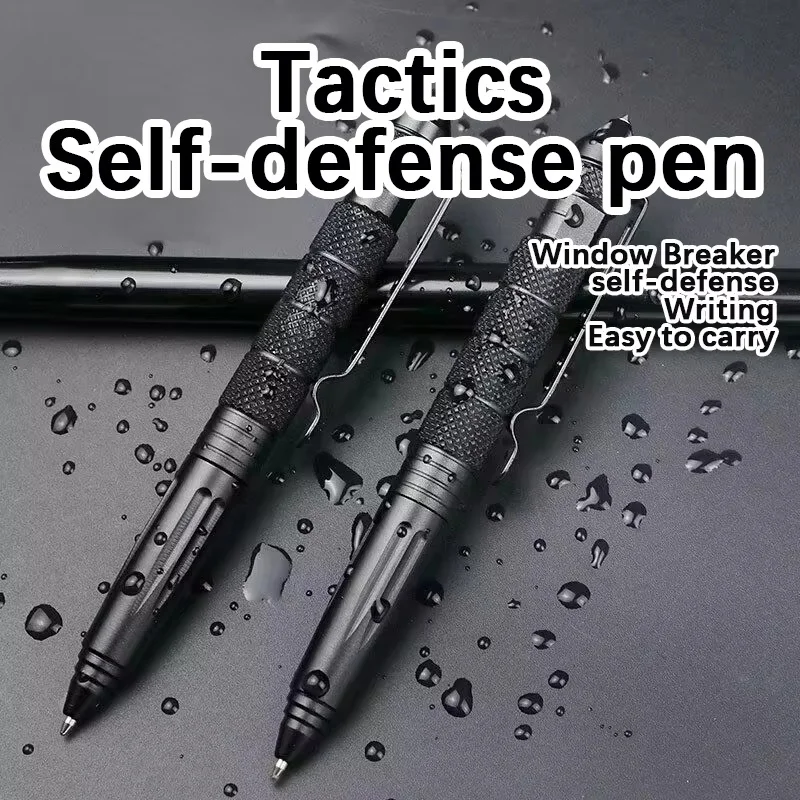 Multi Function Tactical Pen Emergency Flashlight Screwdriver Bottle Opener Window Breaker Outdoor Survival Self Rescue EDC Tool