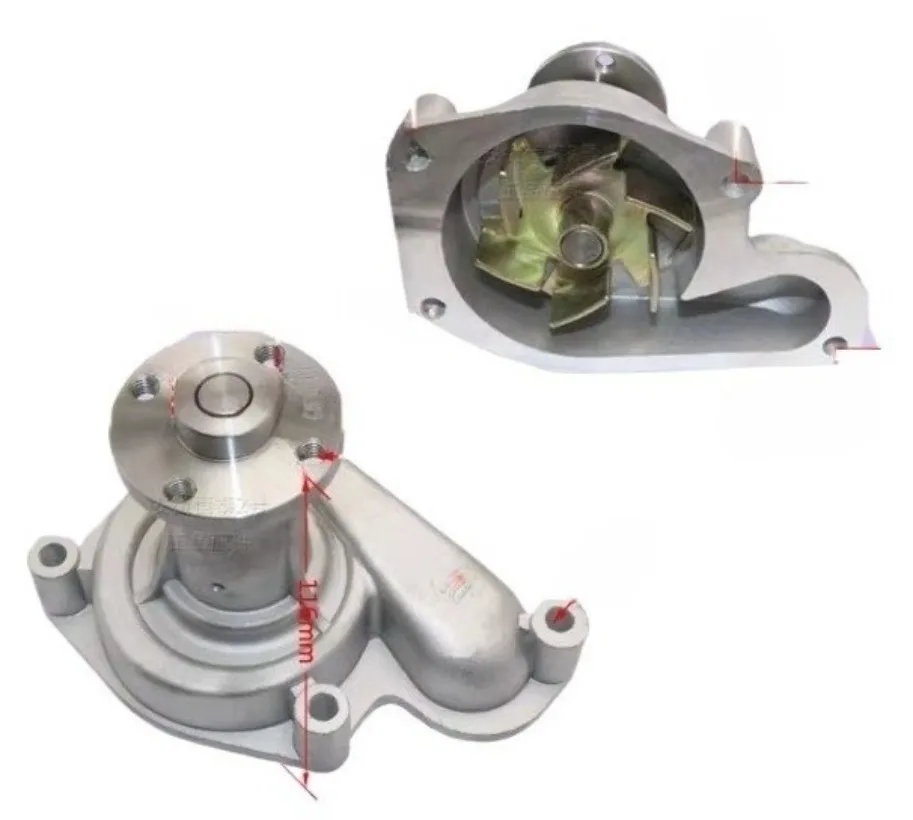 

Forklift Accessories For Xinchang Xinchai 490 Water Pump Aluminum Engine Water Pump Assembly Cool Down Water