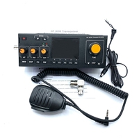 FULL-RS-918 Plus HF SDR Transceiver MCHF-QRP Transceiver Amateur Shortwave Radio With Microphone Charger 3.4AH